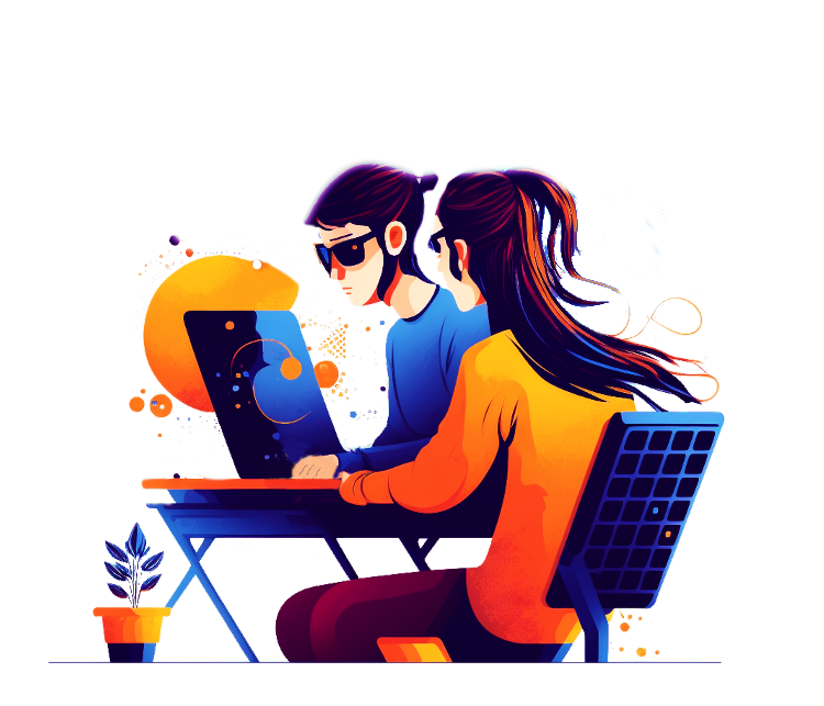 Illustration d'un expert en IA